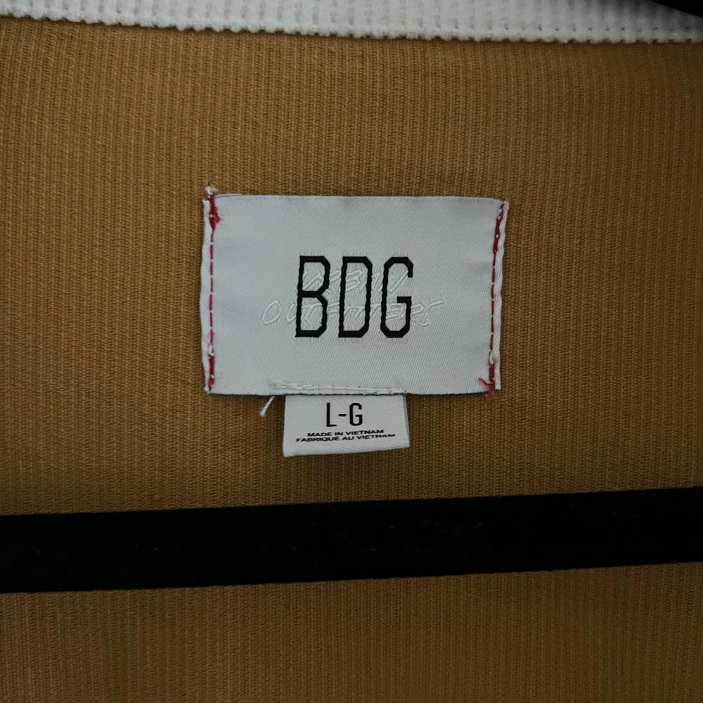 BDG Colorblock Corduroy Shacket/Dress - Picture 2 of 5